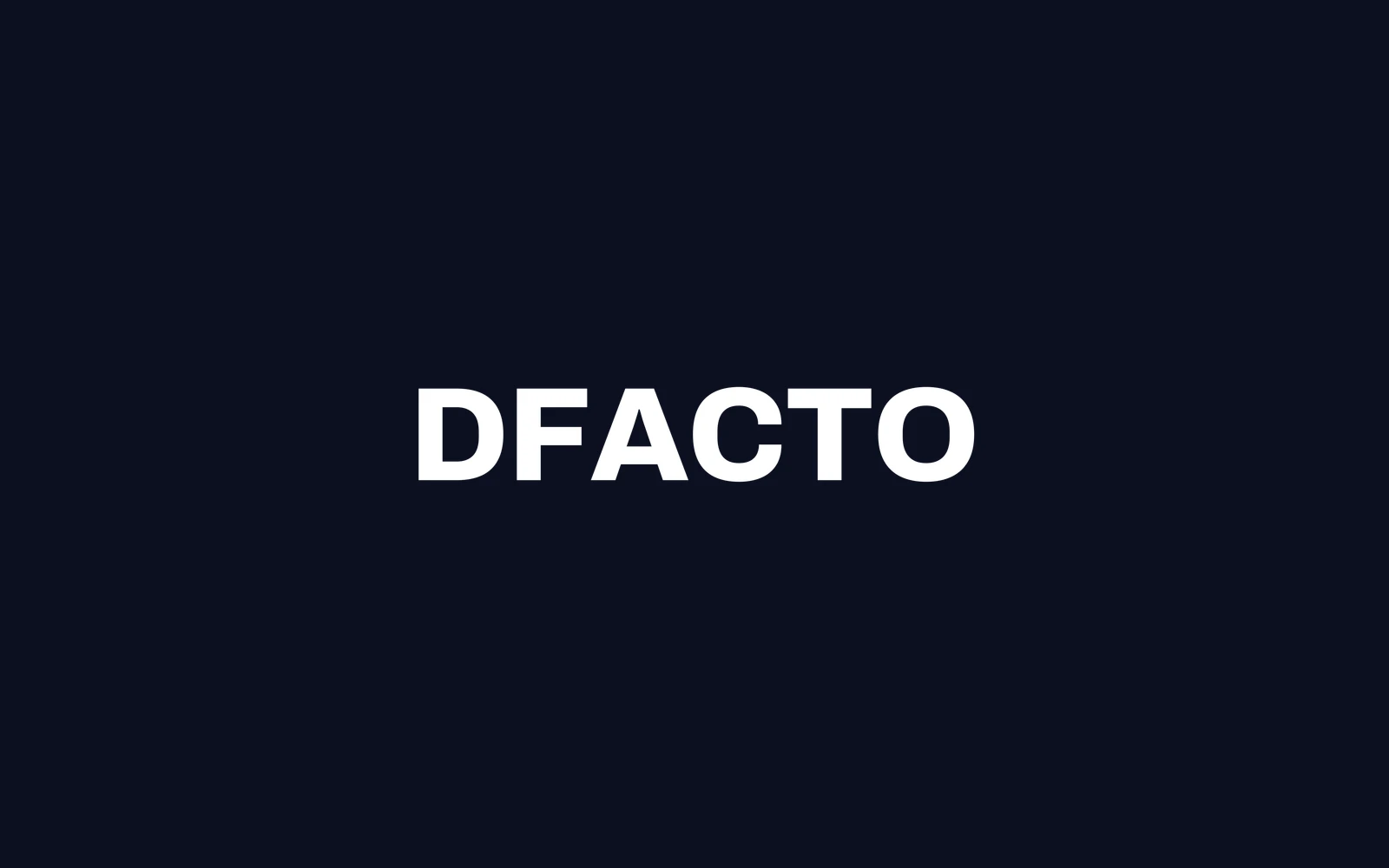 Aperçu du projet Dfacto